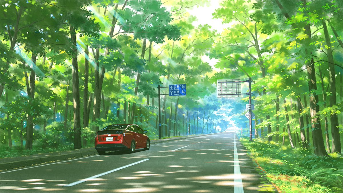 kynemuro's tweet image. #目が疲れたから緑の作品が見たい
緑の作品はたくさんあります。目がいたくなるくらいビビッドですが・・。