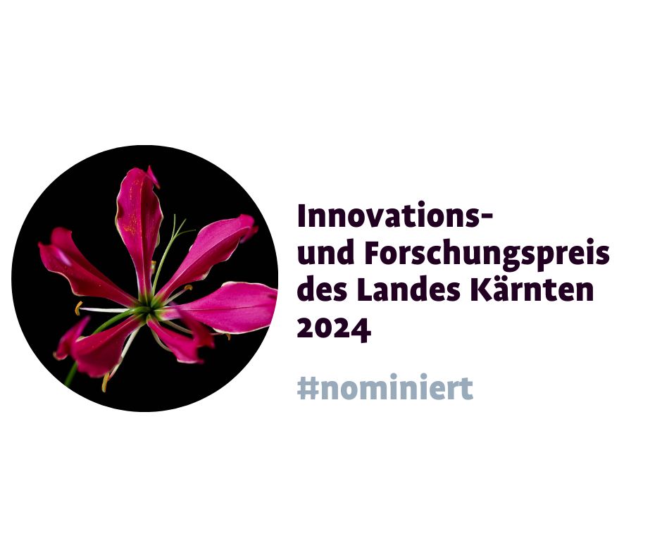 We are proud to share that our product innovation „Jetrail“ has been nominated for the Innovation and Research Prize of the Federal State of Carinthia! 
Jetrail enables a quick, efficient and safe production of serum eye drops.