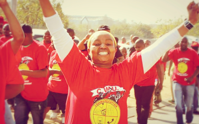 _cosatu's tweet photo. #COSATU and the Communications Workers' Union will be holding a picket at SABC Auckland Park today at 12h00 #SABCPicket @eNCA #SouthAfricanMorning. #DStv403 #eNCA https://t.co/uVrxmvdNAf