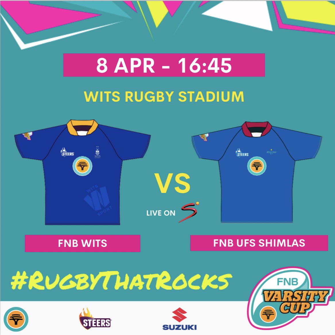 Fixture Alert!!🚨 Mondays are for rugby!🏉 📆8 April 2023 📍Wits Rugby Stadium 📍16:45 🎟️Tickets available online - ticketpros.co.za/portal/web/ind… NB: R25 Open Stand tickets R30 Main Stand tickets #rugbythatrocks #ilovewitsilovetheblues