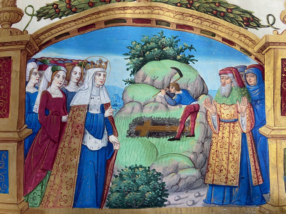 WilliamPurkis's tweet photo. I'm preparing a talk that I'm giving later this month about the past, present and future of the #RhodesMissal – one of the many treasures within the #medieval collections @StJohnsGate. Here are just a few of the stunning illuminations the manuscript contains ...
#medievaltwitter https://t.co/vjYEoC84Ax