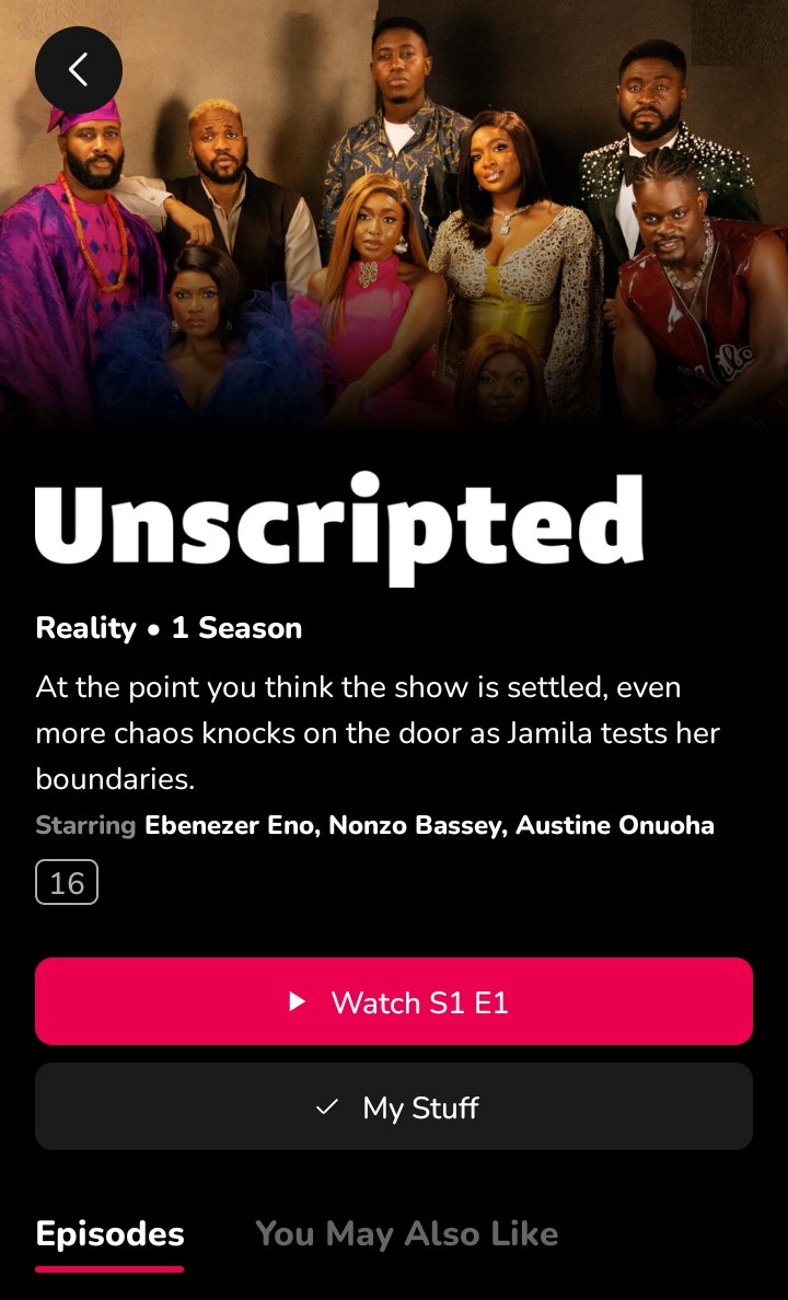 harchychy's tweet image. If you missed all or any episode(s) of #AMUnscripted, you can now watch all on @ShowmaxNG. 😊