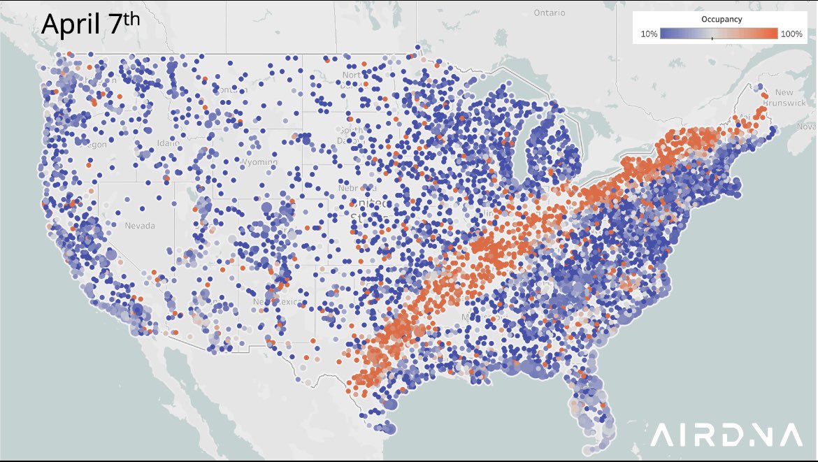 memecrashes's tweet photo. The left is a diagram of the solar eclipse in 4 days. The right is the Airbnb occupancy rate the night before.

Sources: NASA and AIRDNA. https://t.co/oKJQdKerQx