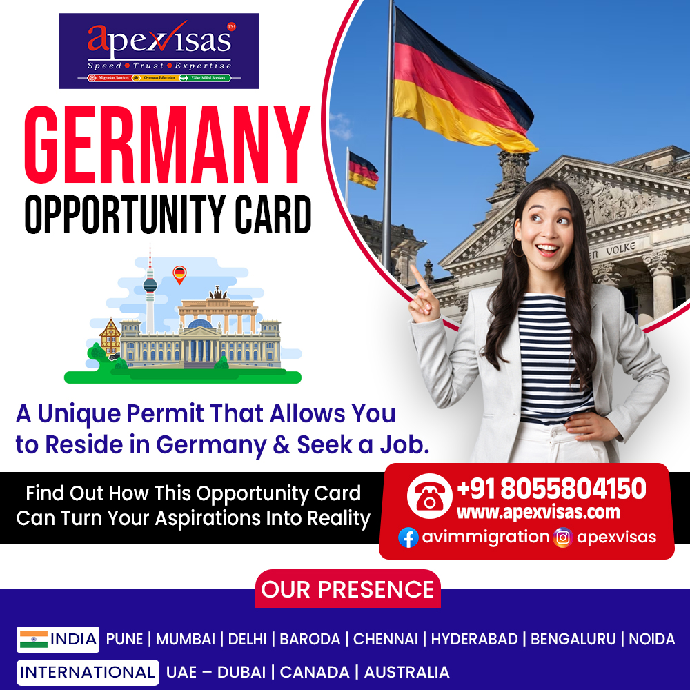 VisasApex's tweet image. 𝐅𝐚𝐜𝐭𝐬 𝐲𝐨𝐮 𝐬𝐡𝐨𝐮𝐥𝐝 𝐤𝐧𝐨𝐰 𝐚𝐛𝐨𝐮𝐭 𝐂𝐇𝐀𝐍𝐂𝐄𝐍𝐊𝐀𝐑𝐓𝐄 / 𝐆𝐞𝐫𝐦𝐚𝐧𝐲 𝐎𝐩𝐩𝐨𝐫𝐭𝐮𝐧𝐢𝐭𝐲 𝐂𝐚𝐫𝐝.

📞+91-80558 04150
🌐apexvisas.com

#germany #pr #germanypr #germanyjobs #germanyworkvisa #workvisa #immigration #migration #visa #ApexVisas