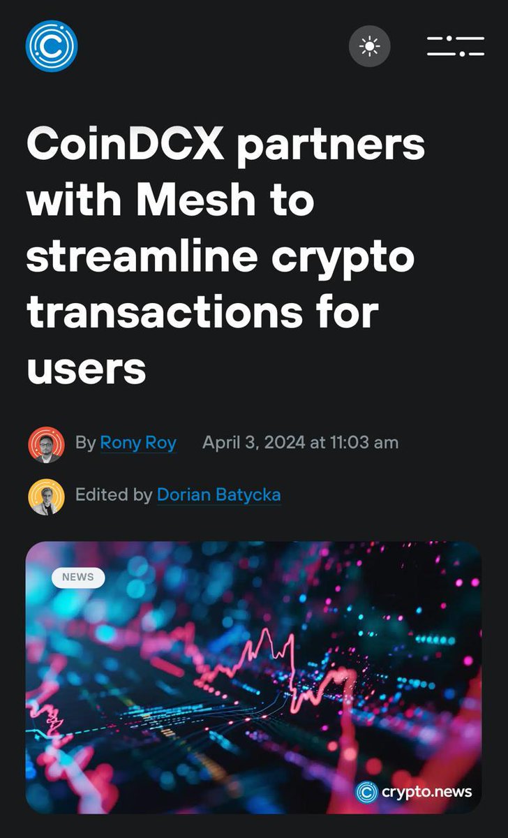 Sumit Gupta (CoinDCX) tweet media