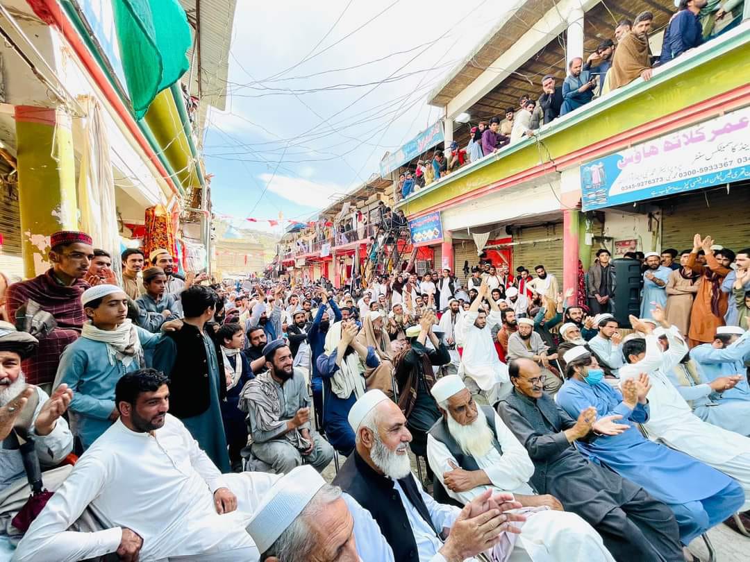 باجوڑ: ناواگئی میں 21 اپریل کے ضمنی انتخابات اور عوامی نیشنل پارٹی کے نامزد امیدوار برائے این اے 8 مولانا خانزیب اور امیدوار پی کے 22 شاہ نصیر خان کی حمایت میں عوامی اجتماع، 
#ANPBajaur