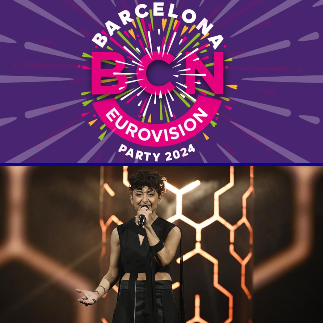 #BCNEurovision 🇪🇸 Melanie Wehbe (Melodifestivalen 2023) se produira lors de la pré-party. #Eurovision I #ESC2024