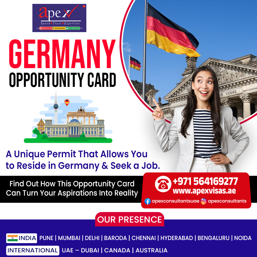 ApexMiddle's tweet image. 𝐅𝐚𝐜𝐭𝐬 𝐲𝐨𝐮 𝐬𝐡𝐨𝐮𝐥𝐝 𝐤𝐧𝐨𝐰 𝐚𝐛𝐨𝐮𝐭 𝐂𝐇𝐀𝐍𝐂𝐄𝐍𝐊𝐀𝐑𝐓𝐄 / 𝐆𝐞𝐫𝐦𝐚𝐧𝐲 𝐎𝐩𝐩𝐨𝐫𝐭𝐮𝐧𝐢𝐭𝐲 𝐂𝐚𝐫𝐝.

📞+971-564169277   
🌐apexvisas.ae

#germany #pr #germanypr #germanyjobs #germanyworkvisa #workvisa #immigration #migration #visa #ApexVisas