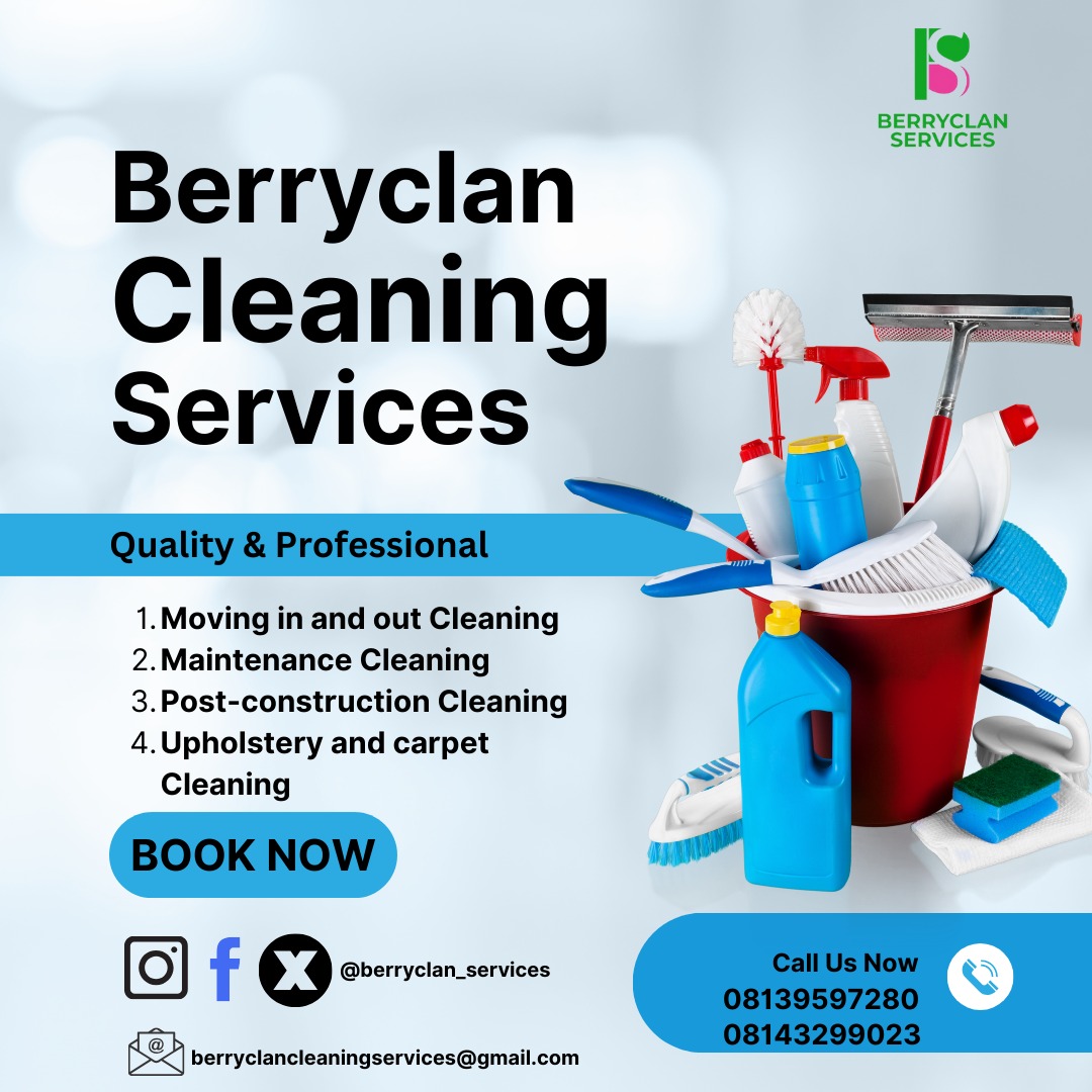@davido Wish you could say you need to 'clean your space right now so bad' 😞 We do all types of cleaning, from post-construction to maintenance weekly, bi- weekly, or monthly. We are also in Lagos. Please 🙏 help us retweet, our client may be on your to Thank you