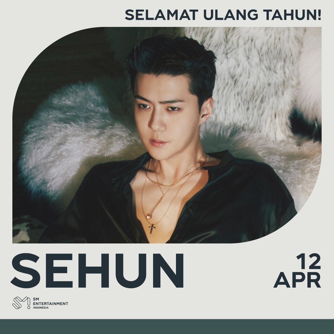 Selamat ulang tahun, SEHUN 🎉 Happy birthday, SEHUN 🎉 #HappySEHUNDay #SEHUN #EXO @weareoneEXO