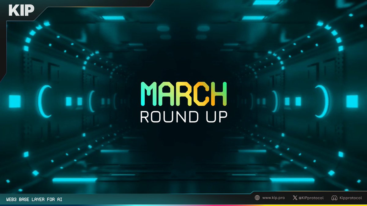 KIP Protocol (@kipprotocol) on Twitter photo March was a remarkable month for KIP, marked by significant achievements and community growth 🌟
We secured strategic partnerships with <a href="/moledao_io/">moledao</a>, <a href="/Port3Network/">Port3 Network</a>, <a href="/joinmirrorworld/">Mirror World</a>, <a href="/zkPass/">zkPass</a>, @ourTinTinLand, and @DevolvedAI 🤝
Our team also actively participated in AMAs hosted March was a remarkable month for KIP, marked by significant achievements and community growth 🌟
We secured strategic partnerships with <a href="/moledao_io/">moledao</a>, <a href="/Port3Network/">Port3 Network</a>, <a href="/joinmirrorworld/">Mirror World</a>, <a href="/zkPass/">zkPass</a>, @ourTinTinLand, and @DevolvedAI 🤝
Our team also actively participated in AMAs hosted