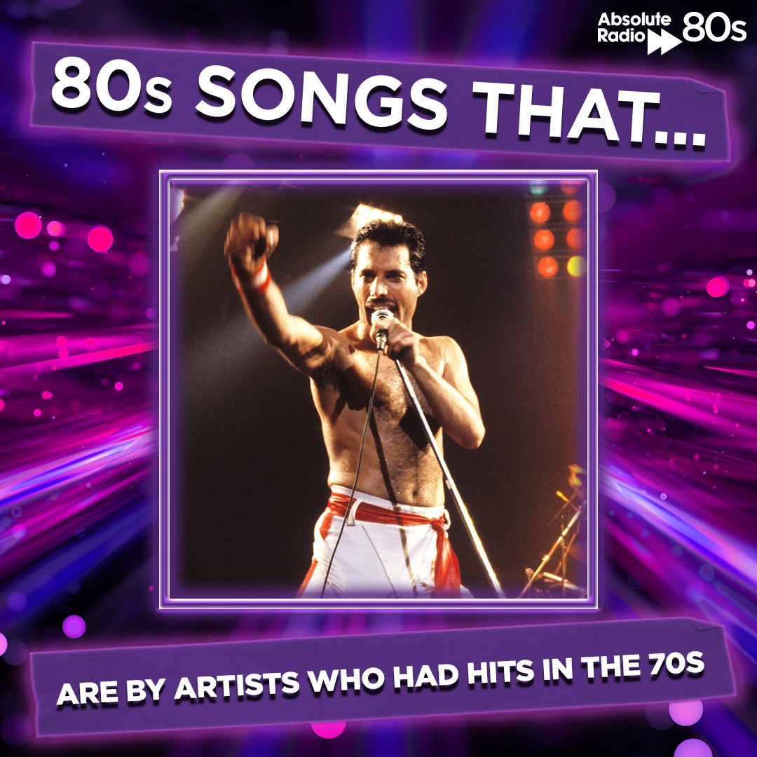 What are your favourite #80sSongsThat are by artists who also had hits in the 70s? 🕺