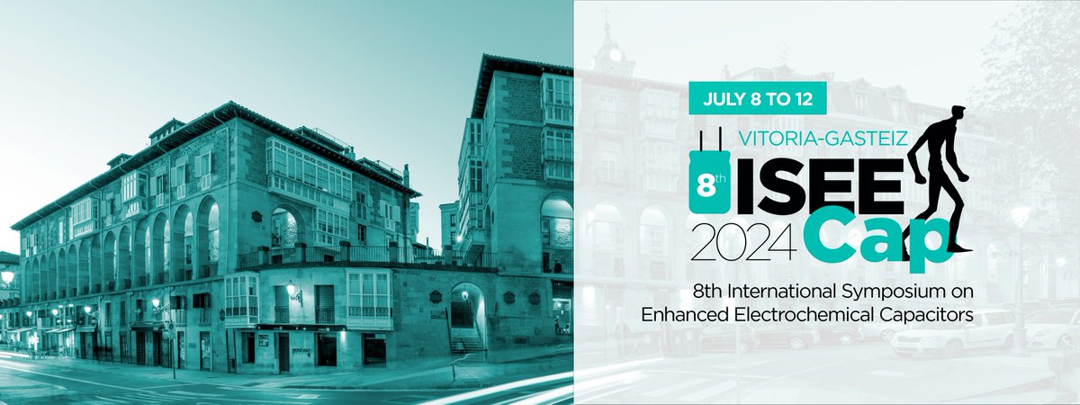 📢After closing the abstract reception period, it is time to open the📝registration for the 8th edition of the International Symposium on Enhanced Electrochemical #Capacitors, #ISEECap2024🔋! 👉Register today and stay ahead in the field! 🙌 cicenergigune.com/en/agenda/isee…