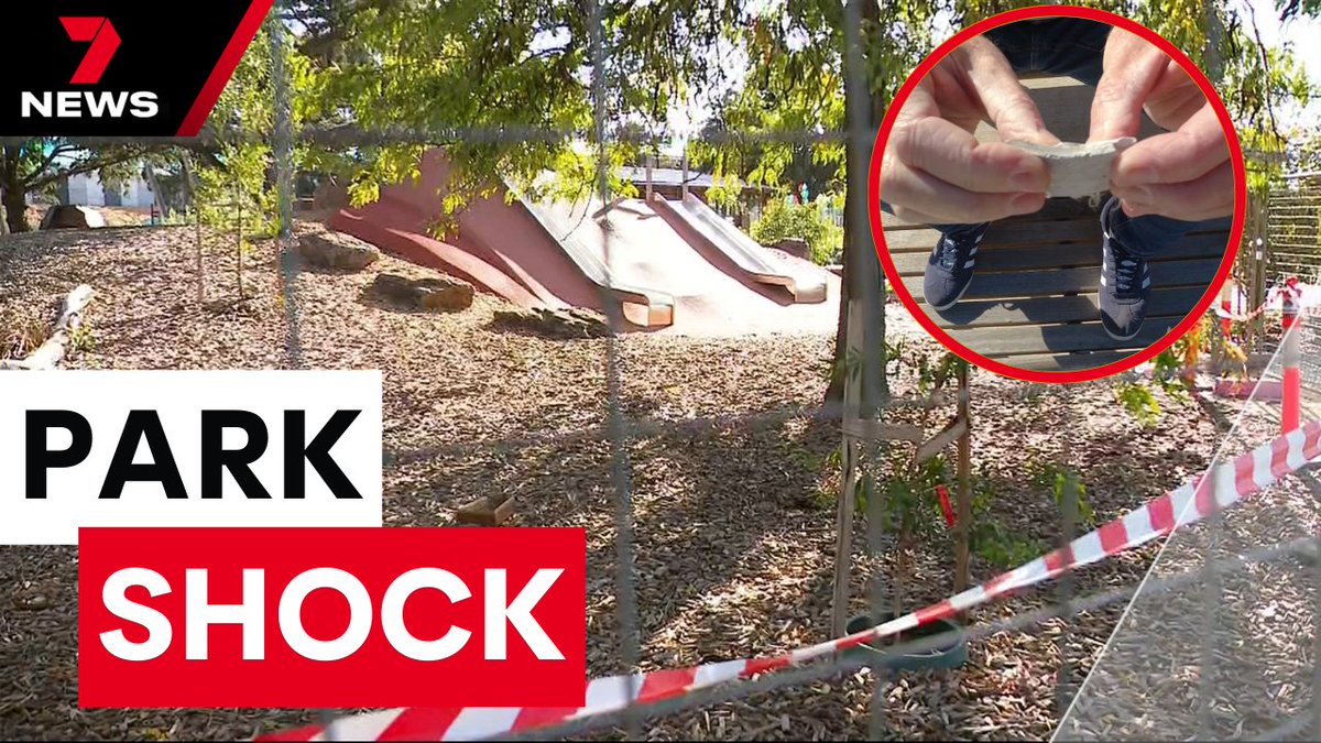 Parks in Melbourne’s west will be examined for asbestos after a local dad made an alarming discovery in a Spotswood playground. youtu.be/4rOqoTYriMQ @bethan_yeoman #7NEWS