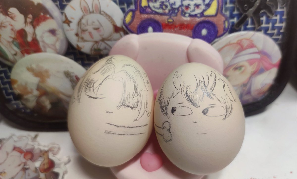 ＾3＾(＠_＠？) 
#刃恒