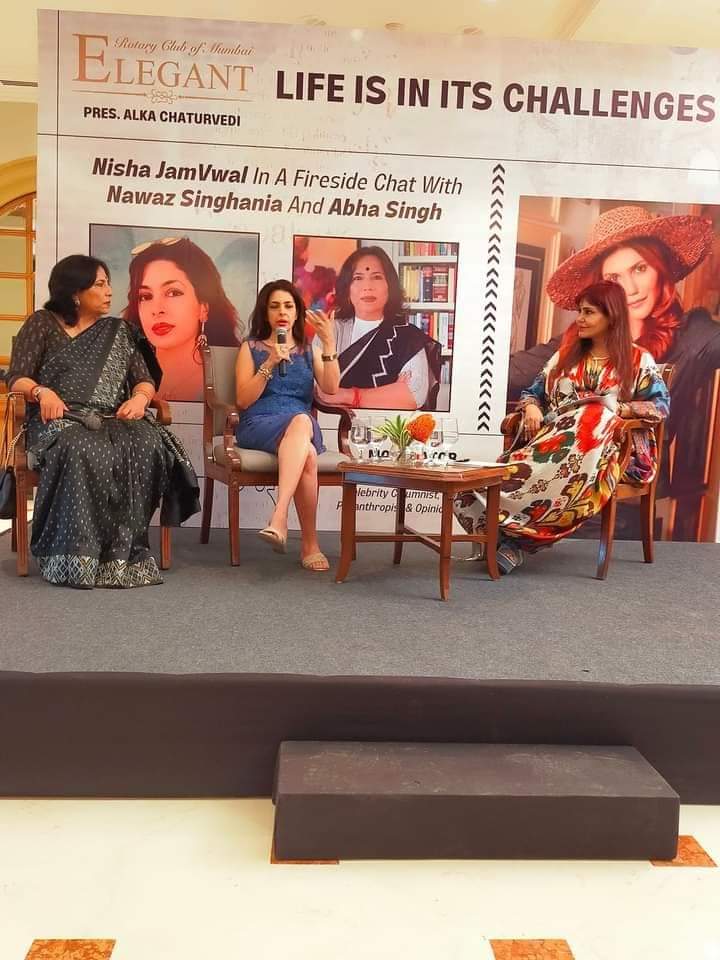 Life is in its Challenges -; A talk about #WomensRightsAreHumanRights @nishjamvwal @abhasinghlawyer Nawaz Modi Singhania At @TajLandsEnd 2nd April and High tea Important points discussed #Legal advice #physicalabuse - #DomesticViolence #mentalhealth