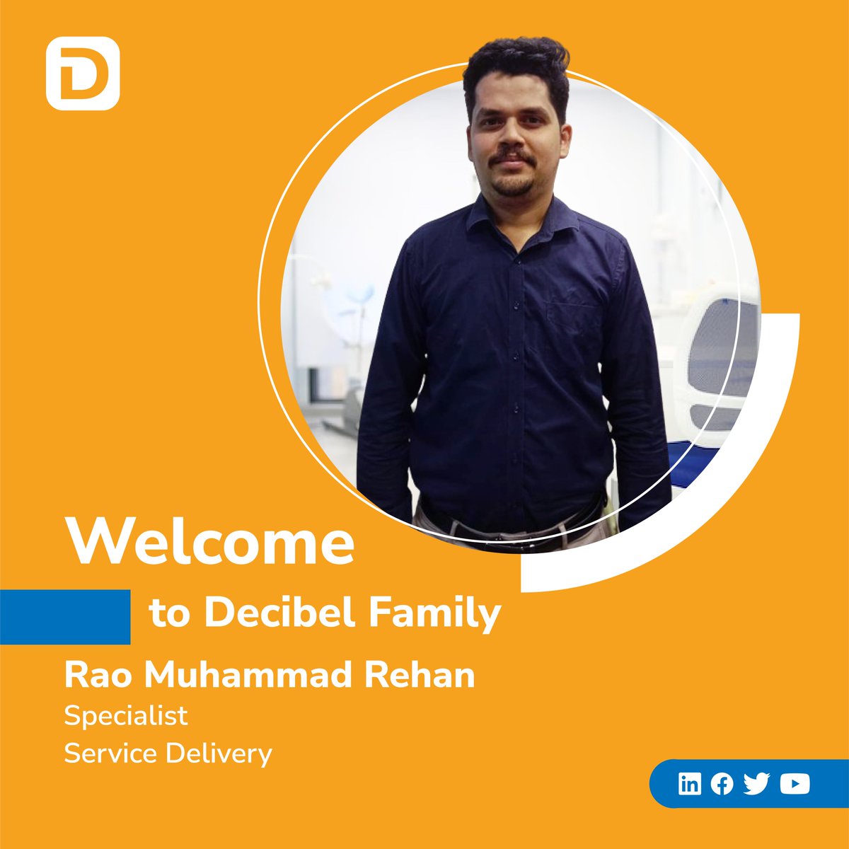 Thrilled to announce the newest addition to our family! Join us in extending a warm welcome to the latest members on board. Welcome aboard! #NewBeginnings #WelcomeAboard #TeamExpansion #NewHires #DecibelHRMS #Decibel #Family #NewChapter #DigitalTransformation #Pakistan