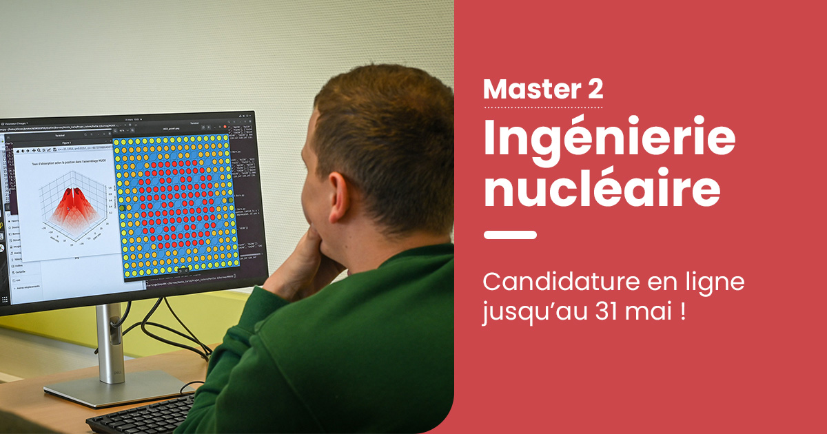 🎓 Envie de vous spécialiser dans le secteur du #nucléaire ? ➡Candidature en ligne en Master 2 mention ingénierie nucléaire co-accrédité avec l’ @insarouen jusqu’au 31 mai sur la plateforme de l’ENSICAEN : candidater.ensicaen.fr/login