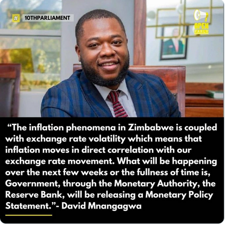 NdeteStanley's tweet photo. The government acknowledges the concerns about inflation and exchange rate fluctuations and understands their impact on the economy and people's lives. Rest assured, government is diligently working on a solution to address these challenges. #EconomicStability #InflationSolution https://t.co/lCwacGvnwL