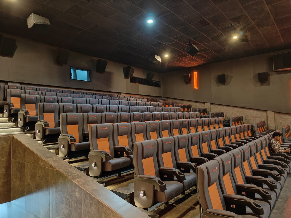 Renovated #Jagadamba Ghatkesar Theatre 

A/C Single screen with Dolby Atmos...💥 

@MythriOfficial