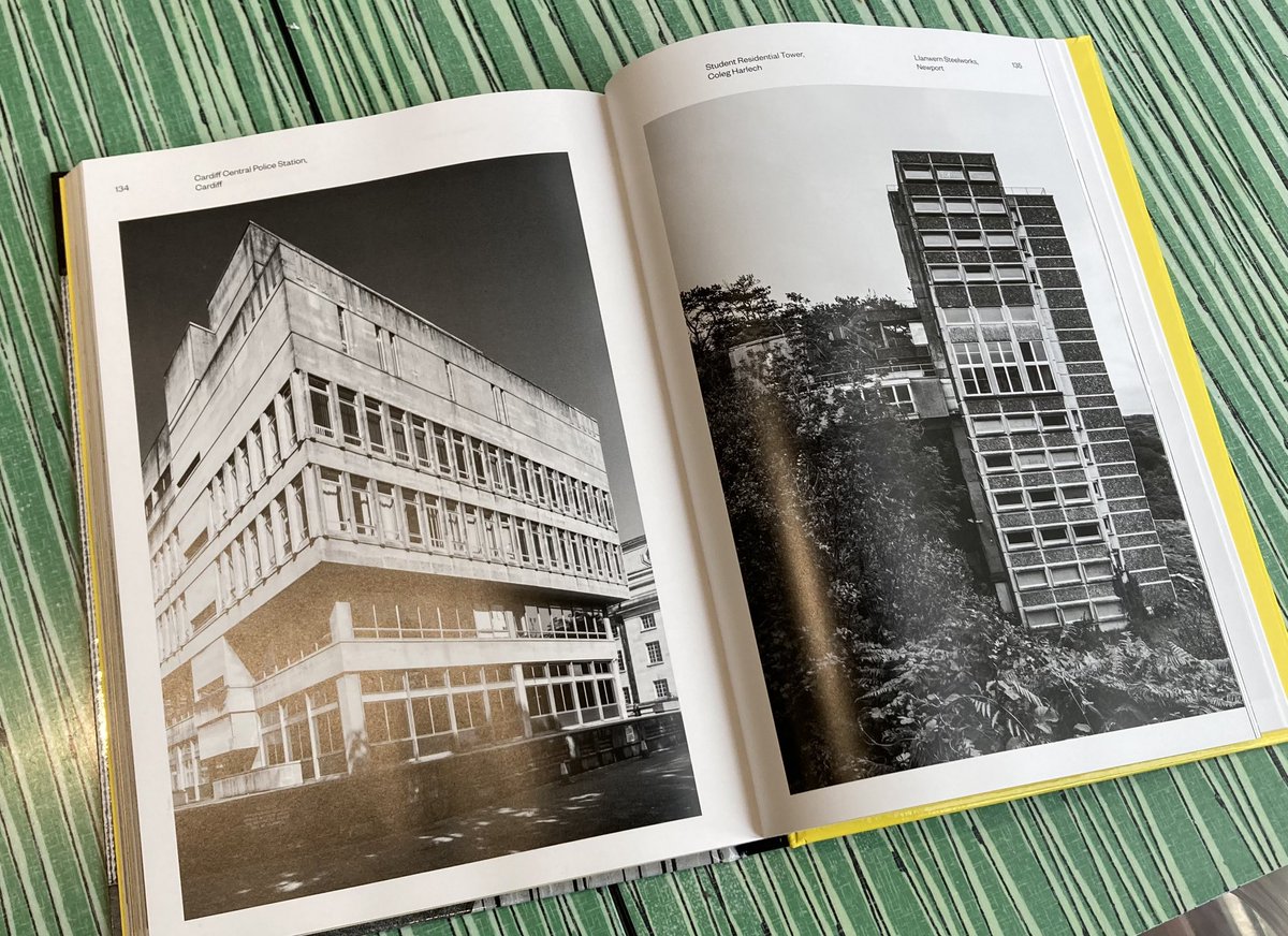 Grindrod's tweet photo. Today is publication day for @new_brutalism’s brilliant new book Brutal Wales, which I’ve written a piece for. More on it in my newsletter, link in bio https://t.co/Xpcmo60W4D