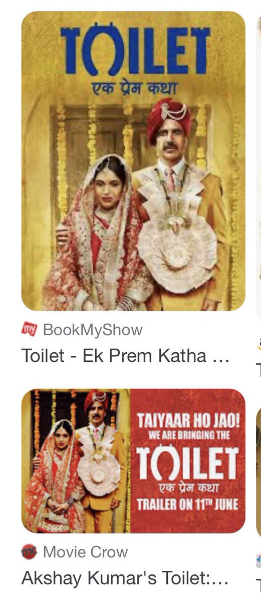 sarashosdurga's tweet photo. @Chumocracy @daveatherton Sad to see this statistics . There are various reasons : government not paying attention to villages. May find it interesting to see this Bollywood movie( TOILET)  trying to create social awareness and fight against so many to build a toilet inside the house after marriage https://t.co/RgZUgUDvFS