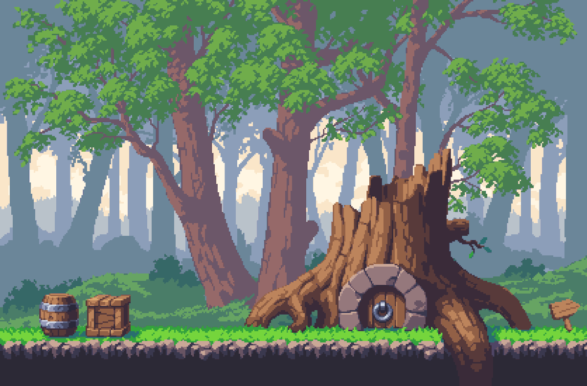 I'm looking for freelance work. 

My skills:
- Pixel Art
- Low poly 3D (pixel art or painted textures)
- C#, Unity
- Game Maker
- Full game creation

More:
hafnarr.com/other-projects
pixelkeep.io

#pixelart #gamedev