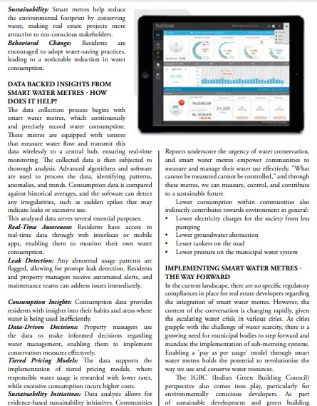 smarterhomes02's tweet photo. Amid the looming water crisis, @smarterhomes02 stands as category creators leading the charge in innovative water management solutions. Check out our COO @jitenderthirwan insightful piece in the March 2024 edition of @Machinist_WWM  magazine, where he discusses Smart Water Meters https://t.co/1zylIhR7fo