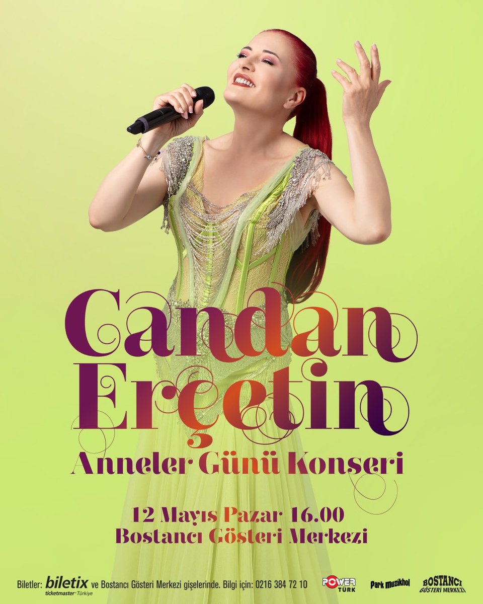 BGM (@bgmonline) on Twitter photo Candan Erçetin, sevilen şarkılarını 12 Mayıs Pazar Günü Saat 16:00’da Bostancı Gösteri Merkezi sahnesinde seslendiriyor.
Bilet İçin 👉 biletix.com/performance/3B… 
.
.
#bgm #konser #candanerçetin Candan Erçetin, sevilen şarkılarını 12 Mayıs Pazar Günü Saat 16:00’da Bostancı Gösteri Merkezi sahnesinde seslendiriyor.
Bilet İçin 👉 biletix.com/performance/3B… 
.
.
#bgm #konser #candanerçetin