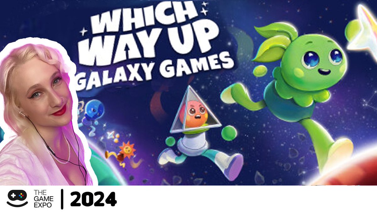 Had a chat to some lovely peeps about their very cute game <a href="/WhichWayUpGame/">Which Way Up: Galaxy Games - OUT NOW on SWITCH ⭐</a> at <a href="/TheGameExpo/">TheGameExpo - TGX</a> this year! Go have a squiz 👉

youtu.be/0Q4tHCzCApc?si…