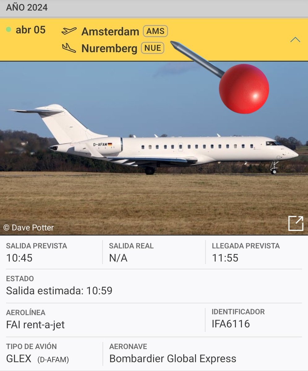 Arr3ch0's tweet photo. 2;30am llegó a Maiquetía el FAI Rent-a-Jet #DAFAM procedente directo de Teterboro, NJ 🇺🇲. El Martes voló Londres - Charleston y hoy hizo Charleston - Teterboro - Caracas.Tiene vuelo programado mañana desde Amsterdam a su base en Nuremberg. Visita de la Corte Penal Internacional? https://t.co/OZCDBctywF