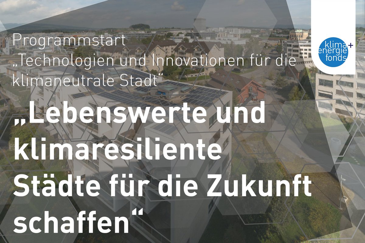 Mit der Mission 'Klimaneutrale Stadt🏙' werden österreichische Städte dabei unterstützt, durch #Forschung und #Innovation noch schneller #klimaneutral zu werden. Diese Pionierstädte gehen gemeinsam voran und entwickeln praxistaugliche, klimawirksame Lösungen für die Energie- und…