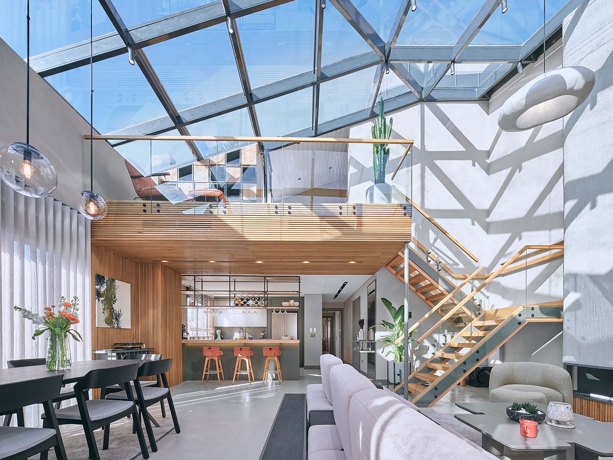 r.a.f. studio tarafından tasarlanan A1.23 Penthouse, Türkiye Mimarlık Yıllığı 2023’te yer alıyor. #mimarlikyilligi arkitera.com/proje/a1-23-pe…