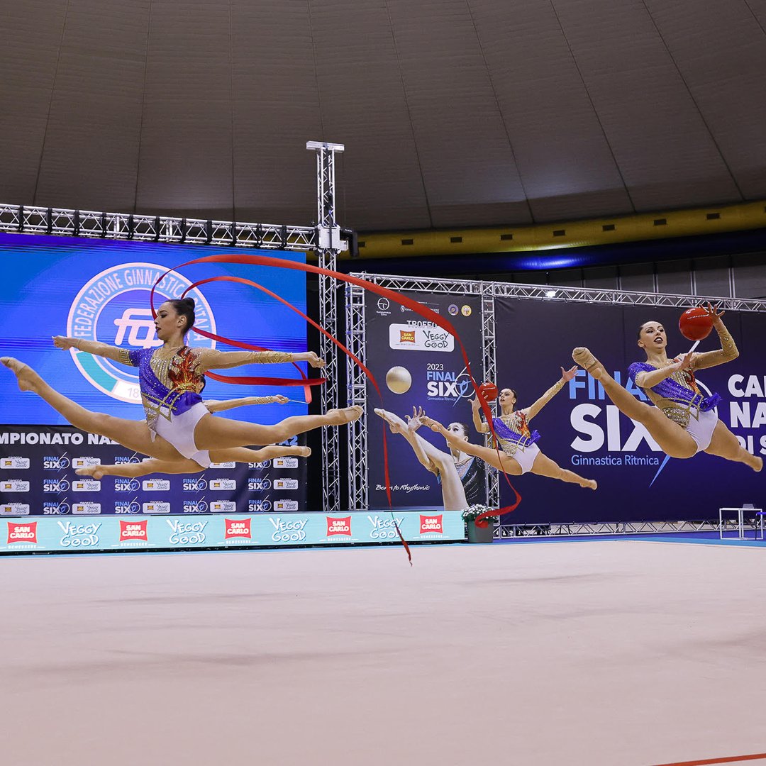 🤸‍♀️Il 6 e il 7 aprile, presso il Palasport Gianni Asti, si svolgeranno le Final Six di ginnastica ritmica: la Finale del Campionato nazionale di serie A1. ℹ️ Info: comune.torino.it/eventi/calenda… #finalsix #torinotheplacetobe #torino