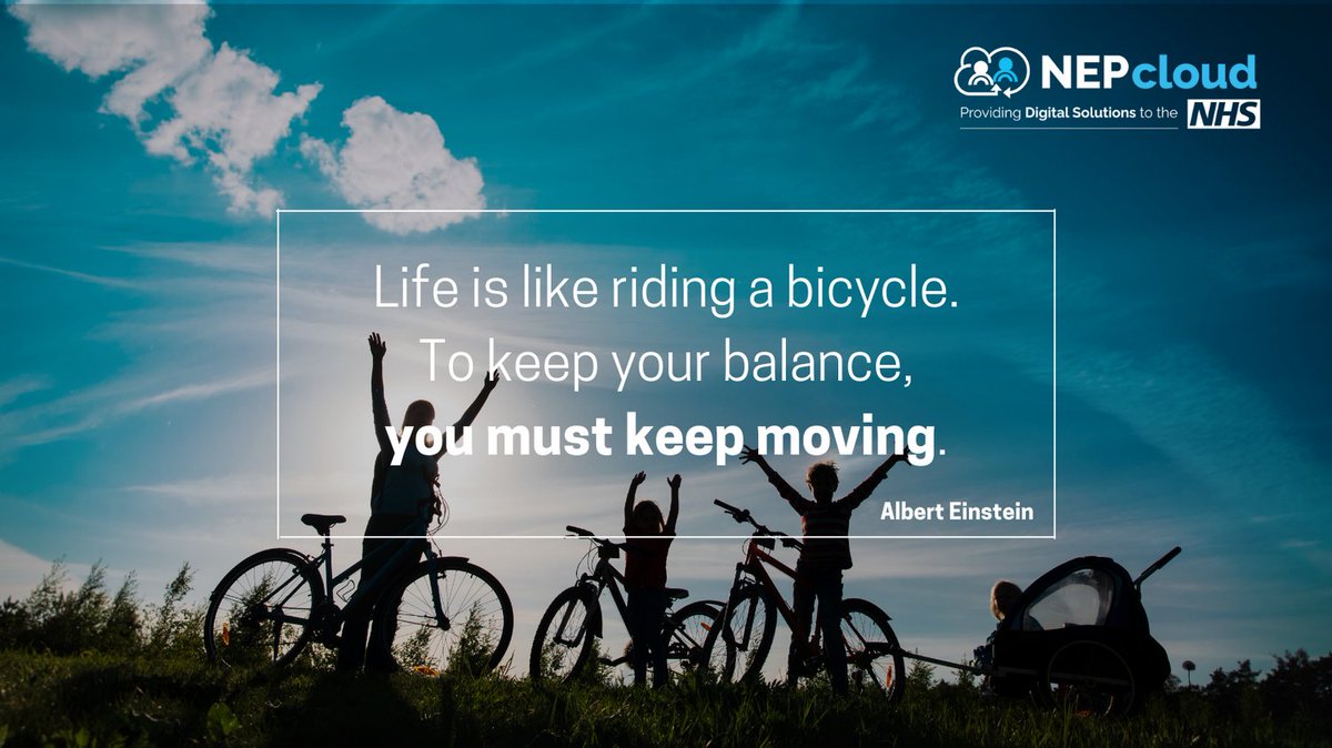 Thursday's thought of the day: 🚴‍♂️✨ Embrace the rhythm of life! 🌟 'Life is like riding a bicycle. To keep your balance, you must keep moving.' 🔄💖 Let's pedal through challenges and savour the journey. 🌈✨