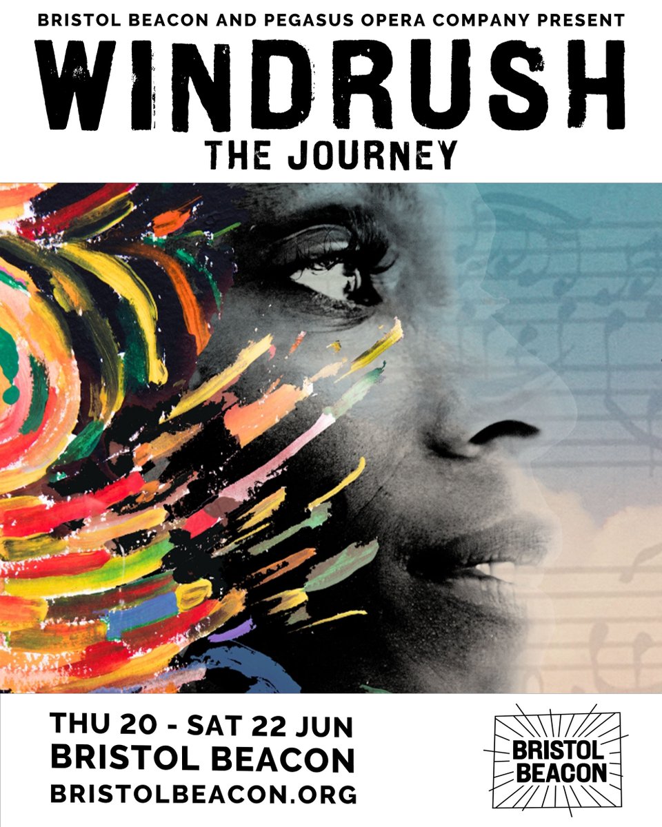 @PegasusOpera present Windrush - The Journey, a rich tapestry of music and storytelling celebrating Black classical composers: past, present and future 💨 Coming to Lantern Hall Thu 20 - Sat 22 Jun. Pre-sale: Thu 4 Apr Gen sale: Fri 5 Apr Tickets: bit.ly/3vGChxN