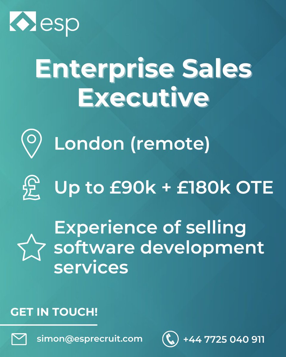 Would you like to join a leading IT Services company expanding into the UK &amp; Internationally? 🚀

This is a leading IT services company specialising in delivering exceptional software development solutions and managed services.

Be one of the first salespeople in helping the  ...