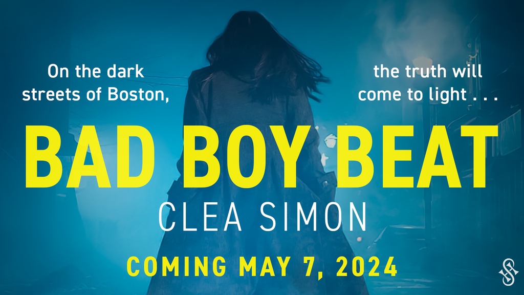 On the dark streets of Boston, the truth will come to light... @Clea_Simon's gripping journalistic thriller BAD BOY BEAT is out May 7! Join intrepid rookie reporter Emily “Em” Kelton as she dives into the criminal underworld of Boston. Prorder now 👉️ l8r.it/wTHM