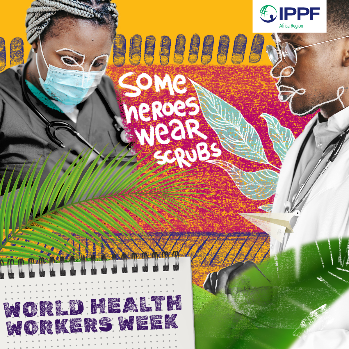 📆 4-8 Apr: World Health Workers Week

⭐ Some heroes wear scrubs ⭐

Massive shoutout to our incredible #HealthcareHeroes! Your dedication, compassion & bravery inspire us all. Thank you for everything you do! 👏

#WorldHealthWorkersWeek #WHWW2024