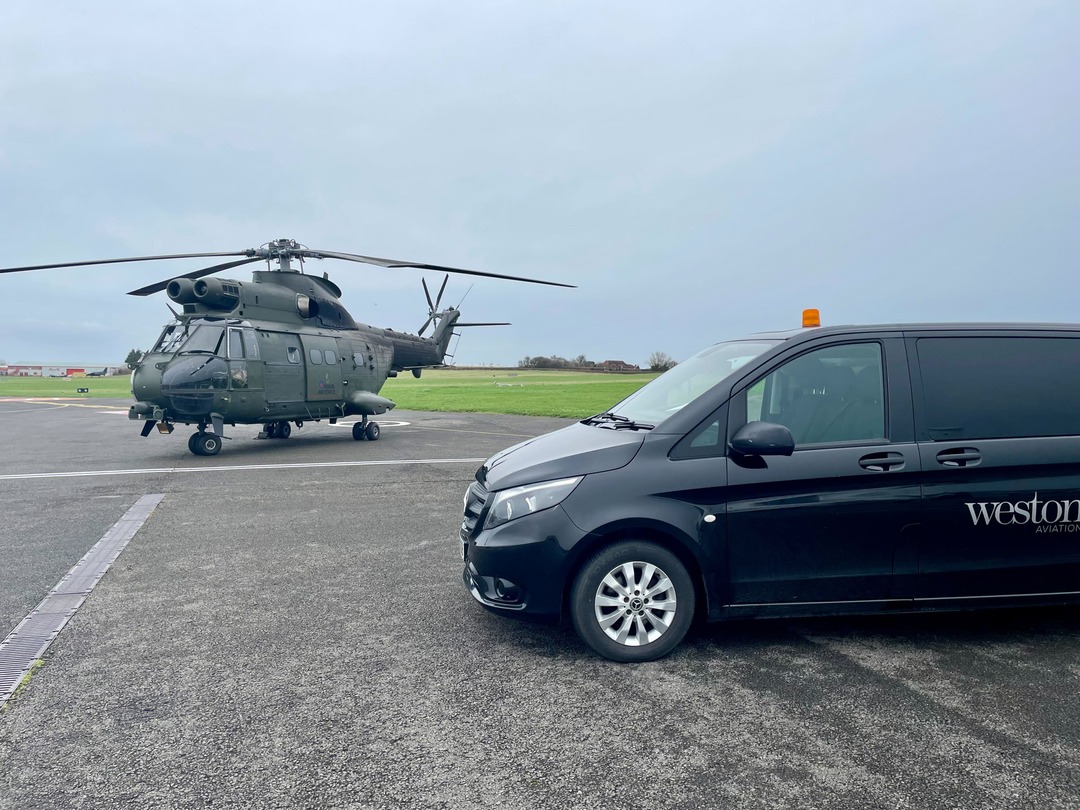 Thirsty Thursday 🚁

RAF Puma HC.Mk2 in for a refuel and bite to eat. 

Contact us today for our FBO &amp; fuel and business aviation services. 

westonaviation.com

#westonaviation #teamweston #fbo #refueling