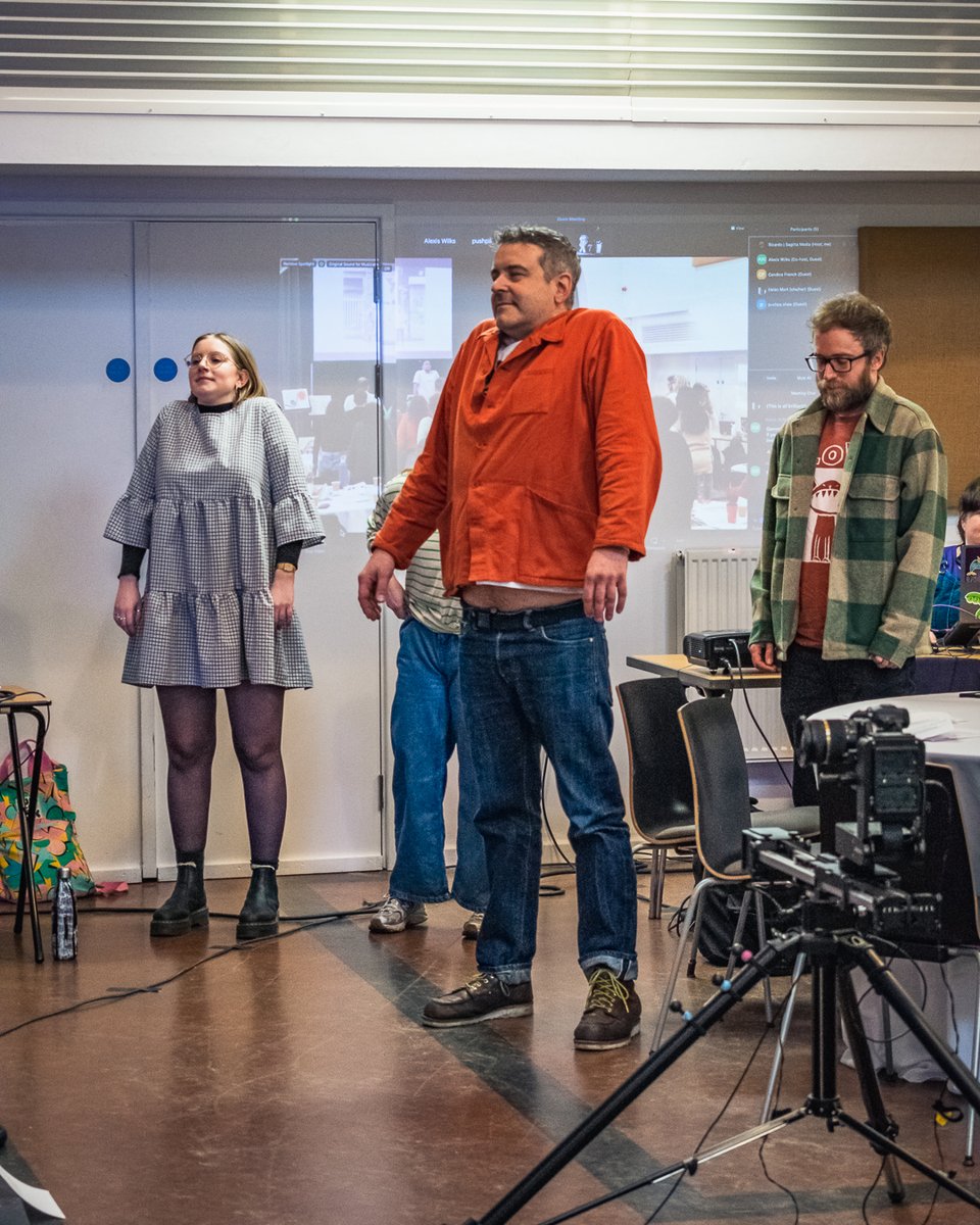 #ThrowbackThursday to our team and attendees joining in a dynamic micro-movement session led by @companychameleon at #TheFutureIsOurs Symposium 2023 hosted at the #HalleStMichaels🕺 ⁠ #Movement #CreativeRest #Wellbeing #MentalHealth #CreativeHealth Photo credits @the_samfrost