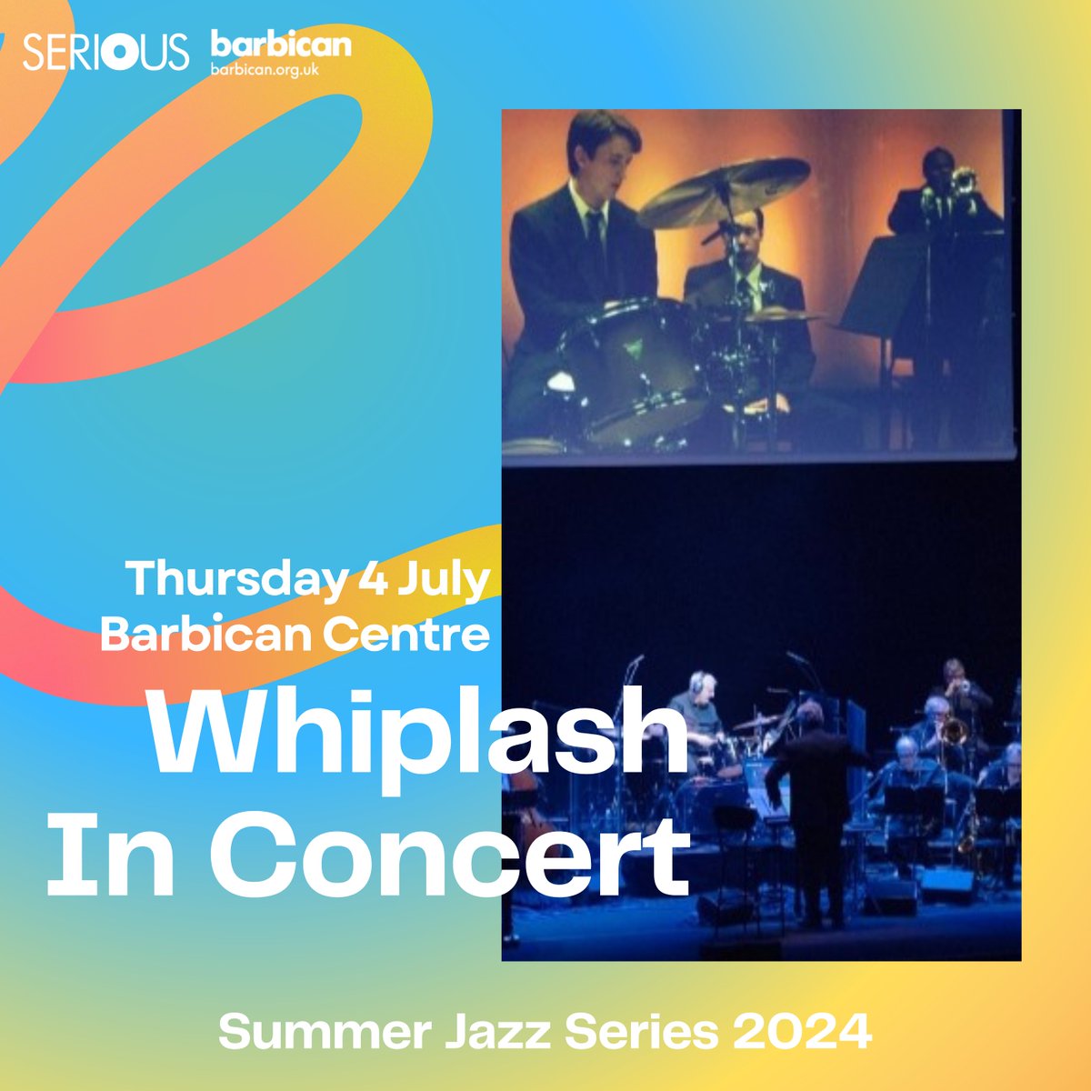 Our Summer Jazz Series returns to London this June and July🌞 29 June @_MayraAndrade_ 4 July Whiplash in Concert 11 July @gretchenparlato & @lionelloueke * 12 July @scarypockets * 21 July @mpeyrouxmusic *on sale Fri 12 April 🎟️ Tickets at serious.org.uk/summerjazzseri…