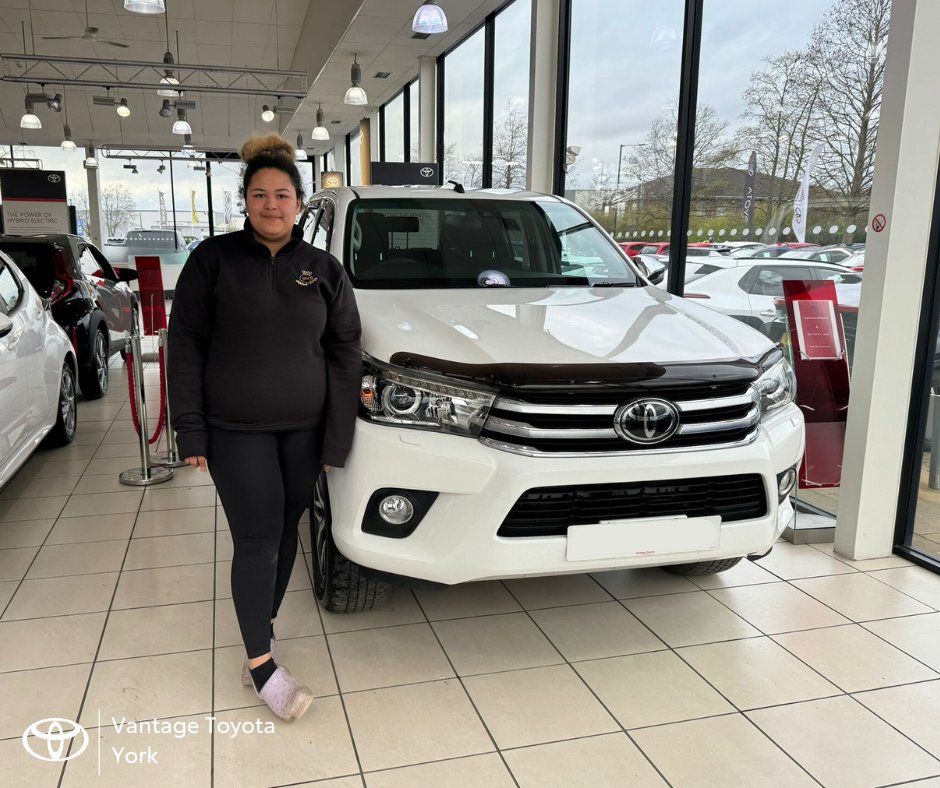 Congratulations to Hayley on her first Toyota- a Hilux🚗

Collected at Toyota York!

#ToyotaYork #Hilux