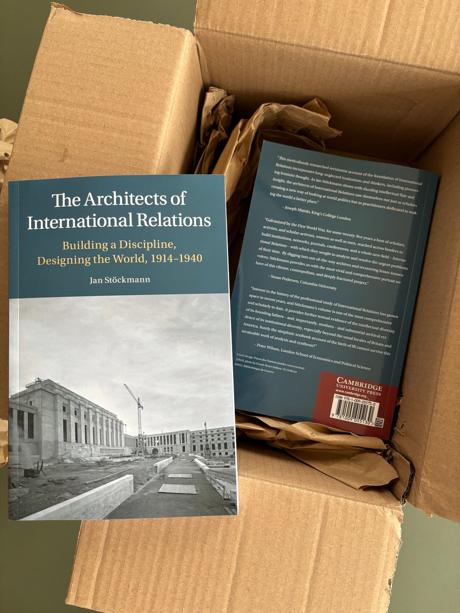 Historians and IR people! The paperback of my book is out now. Get a discount using POL1224 at cambridge.org/9781009055130 🤓✌️