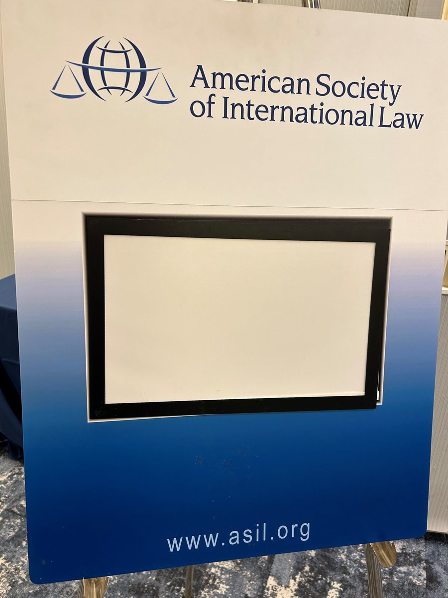 Good Morning from the 2024 ASIL Annual Meeting of the American Society of International Law in Washington, D.C.! Come see the latest Public International Law books and journals—and talk to the editors that published them. Further info can be found at: springernature.com/events/asil/