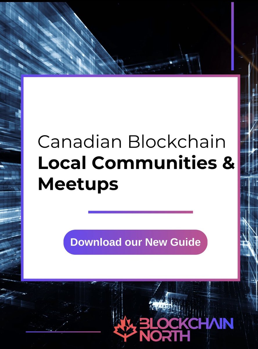 🌟 We're honored to be recognized in the Blockchain North @BlockchaiNorth report as one of the top blockchain communities in Canada. 🇨🇦

Together with: @Web3To @ETH_Toronto @Web3MTL @crypto_chicks @womeninblockch3 @wright_success @BtcVancity @DefiToronto @TheBitcoinBay…