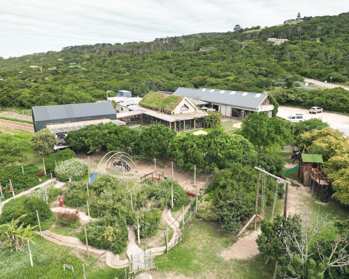 Grass Roof provides more than just a restaurant. a Farm stall, bakery, walking trails, nursery, as well as various play areas for kids are on offer. Also unleash your inner adventurer and experience the excitement of the pump track and downhill bike park! nmbt.co.za/listing/grass_…