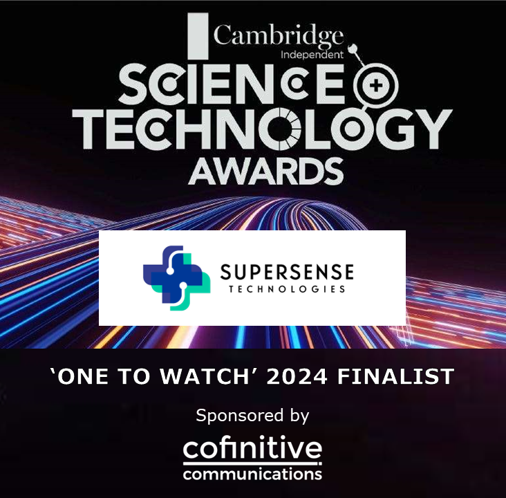 .@CambridgeIndy #SciTechAwards One to Watch Award finalist @supersensetech is dedicated to pioneering innovative solutions for people living with #dementia. Their mission is to maximise independence and support carers in their challenging yet vital roles