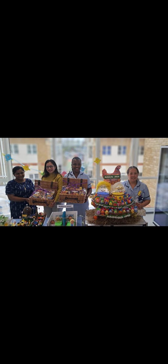 WellbeingBarnet's tweet photo. Barnet hospital Easter egg decoration competition!!
An eggcellent display of our staff’s creativity. Great fun and prizes for all that took part. https://t.co/lQeU5hMLxc