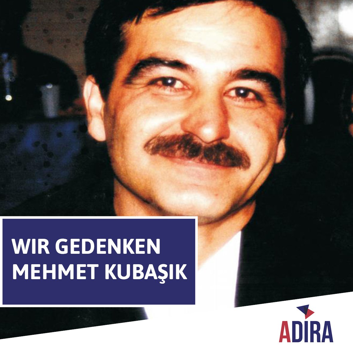 In Erinnerung an Mehmet Kubaşik. Er wurde am 4. April 2006 in seinem Kiosk in #Dortmund von Mitgliedern des rechsterroristischen NSU aus rassistischen Motiven erschossen. Seine Familie fordert nach wie vor eine vollständige Aufklärung der Tat. #KeinSchlussstrich #nonazisdo